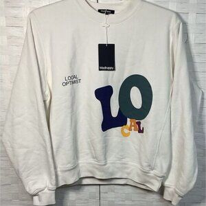 Madhappy  Local Optimist Crew Neck  Size MEDIUM NWT